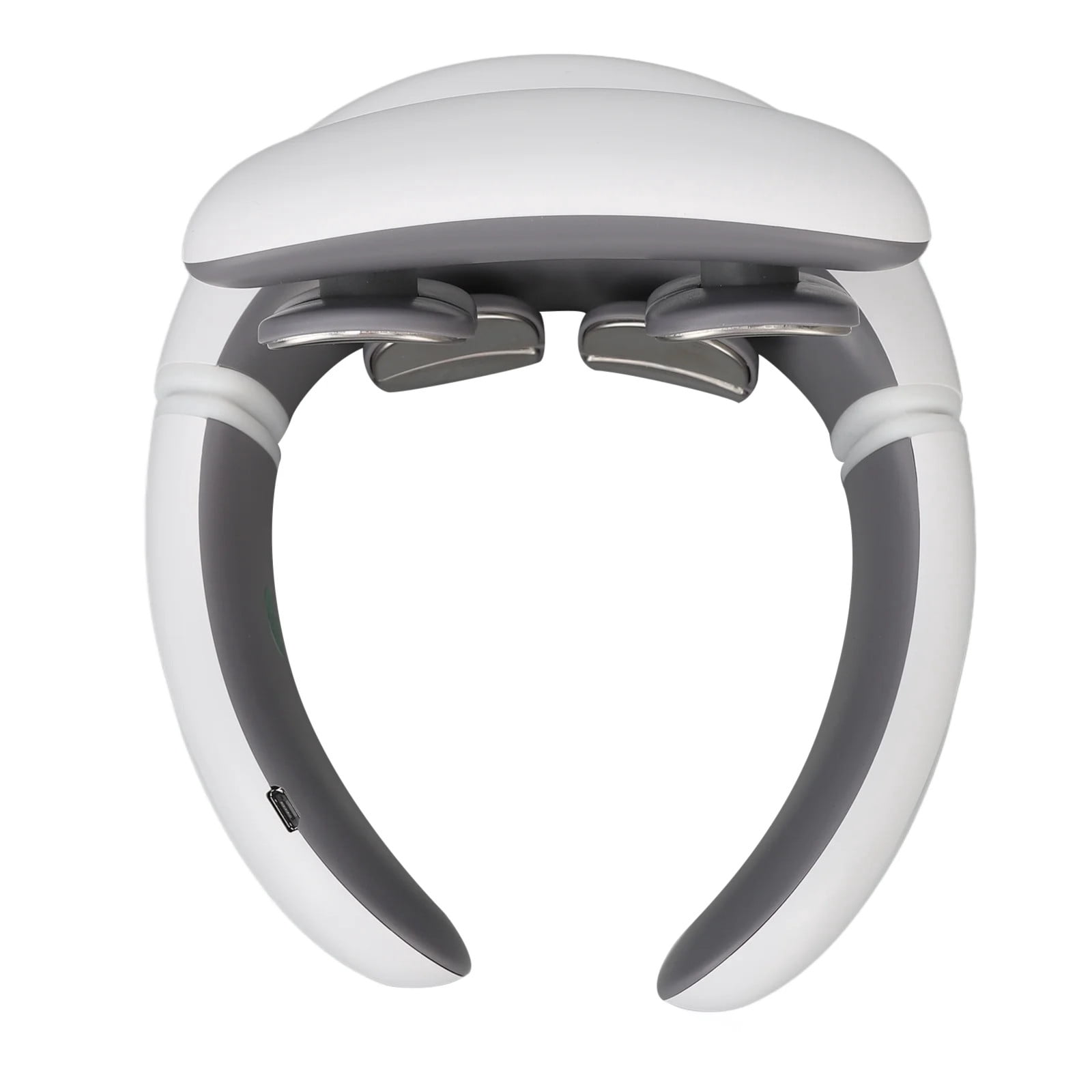 Neck Massager USB Rechargeable 6 Kneading Hot Compress Pulse Massager for Neck Shoulder Pain Relief