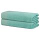 thumbnail image 1 of Juego de toallas de baño REGALWOVEN Pack de 2, toallas de baño suaves y altamente absorbentes, toallas de secado rápido para el cuerpo, azul-1 28' x 56', 1 of 7