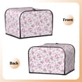 thumbnail image 3 of Rateoe Rose Flowers Pattern Toaster Covers 4 Slice Wide Slot,Bread Machine Cover,Bread Dust Cover & Fingerprint Protection,Appliance Covers, 3 of 6