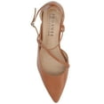 thumbnail image 5 of Journee Womens Galvinn Crisscross Strap Pointed Toe Pumps, Widths Available, 5 of 9