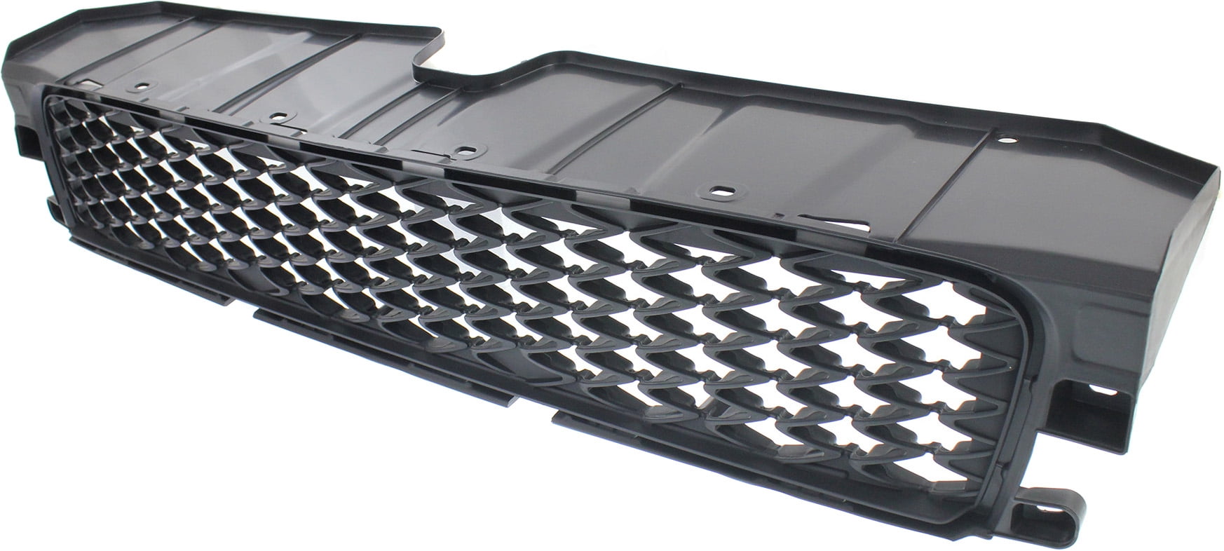 Bumper Grille Compatible With 2011 Lexus CT200h Front, Lower Black