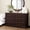 Cherry 6 Drawer Dresser, variant on Frmobepts 8 Drawers Dresser Chests for Bedroom Farmhouse, Wood Rustic Tall Chest of Drawers, Ash White