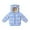 Sky Blue-A, variant on ChaoLingNeng Kids Puffer Jacket Full Zip Up Cartoon Print Lightweight Quilted Outerwear for Girls and Boys Winter Coat