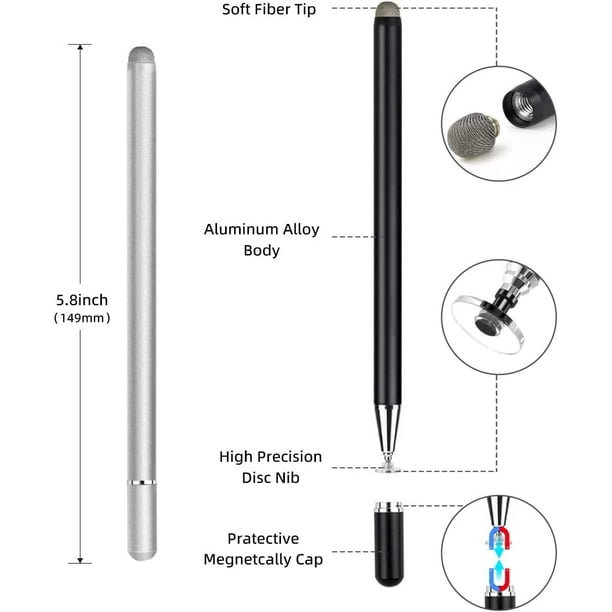  Stylus for Touch Screens, GUUGEI 5-Pack Capacitive