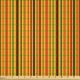 thumbnail image 2 of Ambesonne Abstract Fabric by the Yard Microfiber, Vibrant Vertical Lines, 10 Yards, Orange Marigold Burgundy, 2 of 2