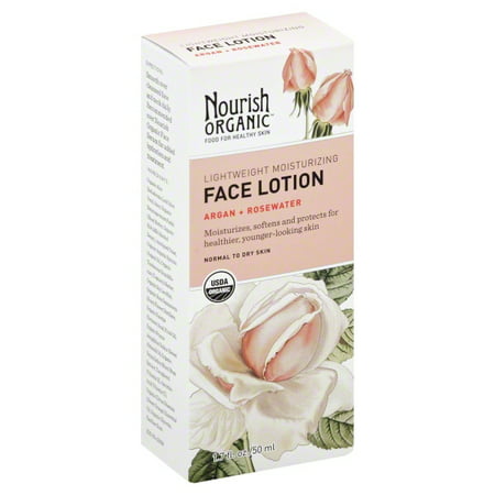 Sensible Organics Nourish Organic Face Lotion, 1.7 (Best Organic Fake Tan)