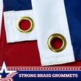 thumbnail image 2 of Betsy Ross Pull Down Flag 1.67x8FT 3-Pack Embroidered Polyester By G128, 2 of 8