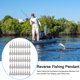 thumbnail image 5 of 50 Uds. De pesas de pesca, aparejos de pesca giratorios de 360 ​​grados, plomo para exteriores, 5 of 9
