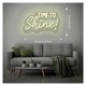 thumbnail image 3 of Letrero De Neón Time To Shine Con Luz Regulable Y Alimentación Por USB Para Dormitorio Sala De Estar Club Bar, Fiesta, Decoración De Pared 40.6cmx23cm, 3 of 7