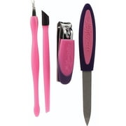 Ms. Manicure Set the Scene Prep for Polish Nail Kit 4pc