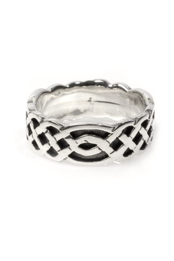 Sterling Silver Wiccan Weave Pagan Ring