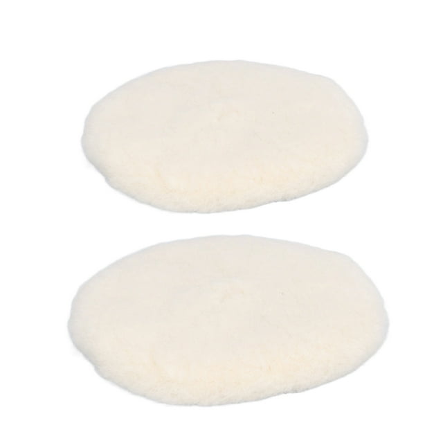 2 almohadillas de pulido de lana almohadillas universales para pulir pulir y cortar 125 mm ANGGREK Otros