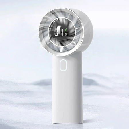 

Fan For Bedroom Oscillating Powerful Handheld Fan Mini Small Pocket Fan Display Electricity In Real Time Table Fan Mini Portable Fan For Fishing Picnic Birthday gifts for Library