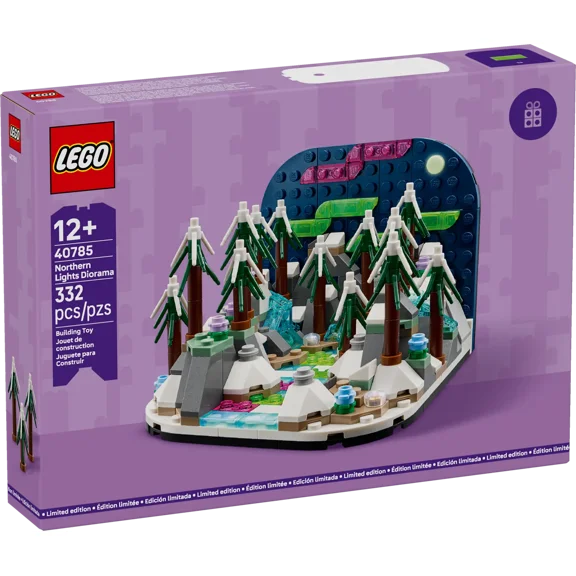 LEGO 40785 Northern Lights Diorama 332pcs Limited Edition