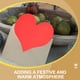 thumbnail image 2 of Tarjetas de regalo de 100 piezas de San Valentín Tarjetas de regalo en forma de corazón tarjetas de regalo de corazón, 2 of 4