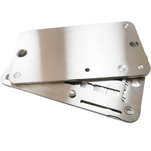 Crypto Seed Phrase Storage,Secure Bitcoin Wallet, Private Key Recovery Cold Storage Backup 24 Words for BIP39 Wallets