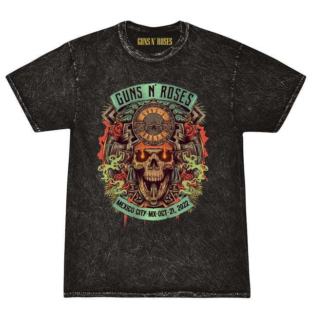 Guns N‘ Roses Nous Sommes de Retour Style Rétro de Rue T-Shirts Imprimés Lavage Mode Féminine Manches Courtes Amples T-Shirts d'Été Femmes