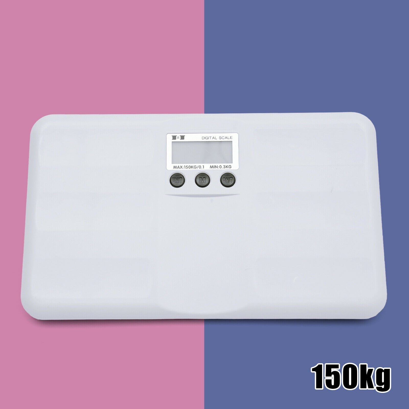 Oukaning Body Scale Baby Weighing Scale Pet,Digital Body Weight Scale Max 150Kg Ele-Ctronic L-C-D Bathroom