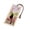 Spring#2, variant on Seasonal Cat Cross Stitch Bookmark, Spring Floral Kitten Embroidery Bookmark With Tassel, Lovely Handcraft Gift For Book Lovers And Students (Spring)