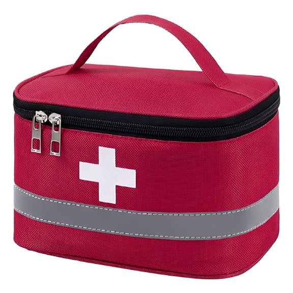 XIRQI First Aid Bag,Empty Medical Storage Bag for Trauma and Emergency Kits,Suitable for Car,Outdoors,and More