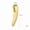 Gold, variant on Zinc Alloy Eye Cream Spoon - Crescent-Shaped Makeup Tool for Eye Care and Facial Massage