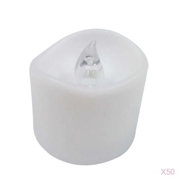 LED Vela Pillar Sticks, LED Tea Light, Fameless Candle, Vela eléctrica, parpadeo de la bombilla, con pilas, té Light Candle, Candle Light, LED Votive Candle, Birthday Candle, Wedding Candle
