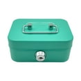 thumbnail image 2 of Metal Small Storage With Lockable Cover Key Lock Organizer For Kids Cute Toys With Handle For Home, 2 of 5