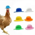 thumbnail image 3 of Chicken Hats For Hen Small Funny Feather Top Hat Accessories, 1 Piece Cute Hat With Adjustable Elastic Strap For Easy Wear, Suitable For Daily Wear Parties Photo Props Made Of, 3 of 7