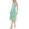 thumbnail image 4 of Nicole Miller Women's Button Front Midi Dress, Sizes 4-16, 4 of 5