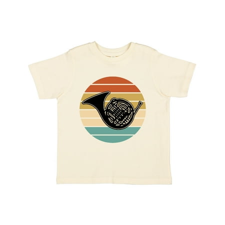 

Inktastic French Horn Retro Music Gift Gift Toddler Boy or Toddler Girl T-Shirt