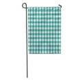 thumbnail image 1 of JSDART Blue Cooking Teal Gingham Turquoise Abstract Bistro Checkerboard Checkered Checks Garden Flag Decorative Flag House Banner 12x18 inch, 1 of 2