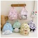 thumbnail image 3 of Bolsa Kawaii Sanrio Cinnamoroll Kuromi para estudiantes, Pochacco de hombro femenino, bolsa de libros de dibujos animados para niños, juguete de regalo de cumpleaños, 3 of 4