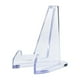 thumbnail image 2 of Soporte de caballete para pantalla acrílica | Soporte de mesa transparente para fotos, tarjetas, placas, teléfonos, arte pequeño | Soporte de placa transparente de escritorio para eventos de bodas, 2 of 6