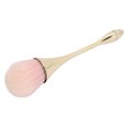 thumbnail image 2 of Brocha para polvos sueltos, pelo suave, brocha para polvos de maquillaje a la moda, herramienta cosmética para maquilladores (dorado), 2 of 14