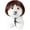 K, variant on Cute Short Hair Wig Pet Headband, Funny Pet Wig Hair Accessories for Dogs & Cats, Funny Pet Wig Headband for Dogs & Cats – Cute Costume Accessory for Photos, Parties & Holidays (G)