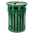 thumbnail image 3 of Trash receptacle and flat top lid Brown "Set of 1, 3 of 3