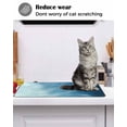 thumbnail image 6 of Large Induction Cooktop Protector Mat Blue Ombre Stove Top Covers for Electric Stove, Coastal Beach Modern Abstract Art Decorative Stove Burner Cover Mats, Glass Top Stove Cover, 6 of 7
