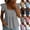 #01 Light Gray, variant on Women's Cotton Linen Peplum Hem Blouses Square Neck Ruffle Sleeve Tops Loose Fit Flowy Casual Summer Shirts Daliy Wear ,M,Light Purple
