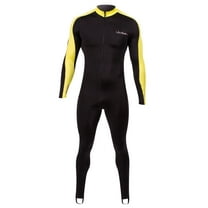 Henderson Men's & Women's Lycra Hot Skin Superior Dive & Swim Skin - Black / Yel