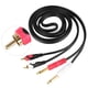 thumbnail image 5 of Línea de audio Nikou para cable de audio de 2 RCA a doble conector dual, 5 of 9