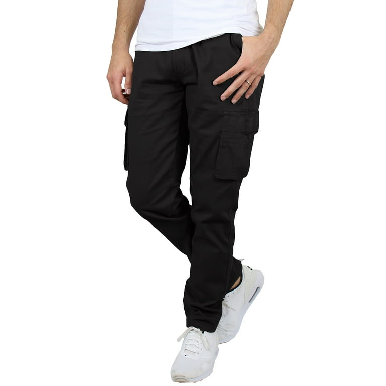 Men's Cotton Flex Stretch Classic Cargo Pants - Walmart.com