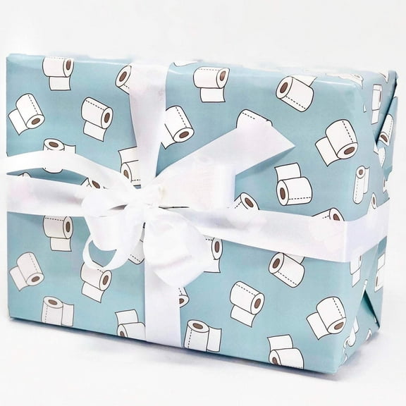 Funny Toilet Paper Wrapping Paper