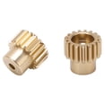 thumbnail image 3 of Estrela 32P 0.8M RC Motor Gears Aluminio RC Motor Piñón Set para 1/10 RC Car 3.175mm Motor Axle17 y 19T, 3 of 8