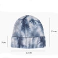 thumbnail image 3 of HOWPAY Winter Hats for Women Men Windproof Stretchy Knitted Thick Slouchy Beanie Baggy Cozy Warm Unisex Skull Caps for Cold Weather, 3 of 8