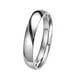 thumbnail image 1 of Anillo de acero inoxidable a la moda ligero portátil corazón presente anillos de dedo resistente Simple impermeable joyería Festival Ropa, zapatos y accesorios Miscelánea 12 Tamaño (Hombre8) Guardurnaity AP014640-08, 1 of 1