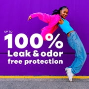 Tampax Radiant Tampons Multipack, with LeakGuard Braid, Regular/Super, 38 Count