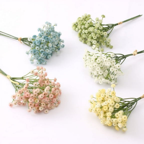 Yoyauz Babys Breath Artificial Flowers Wedding Party Bouquet Home Decor