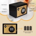 thumbnail image 2 of TOP! Piggy Bank Money Box ,Electric Fingerprint Password Saving ,Coin Safe Atm Machine Gift for Kids, 2 of 6