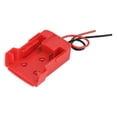 thumbnail image 2 of Adaptador de corriente de batería,Adaptador de batería de litio Alimentación de batería Conector de montaje de alimentación Adaptador de batería de litio Salida de alta intensidad, 2 of 14