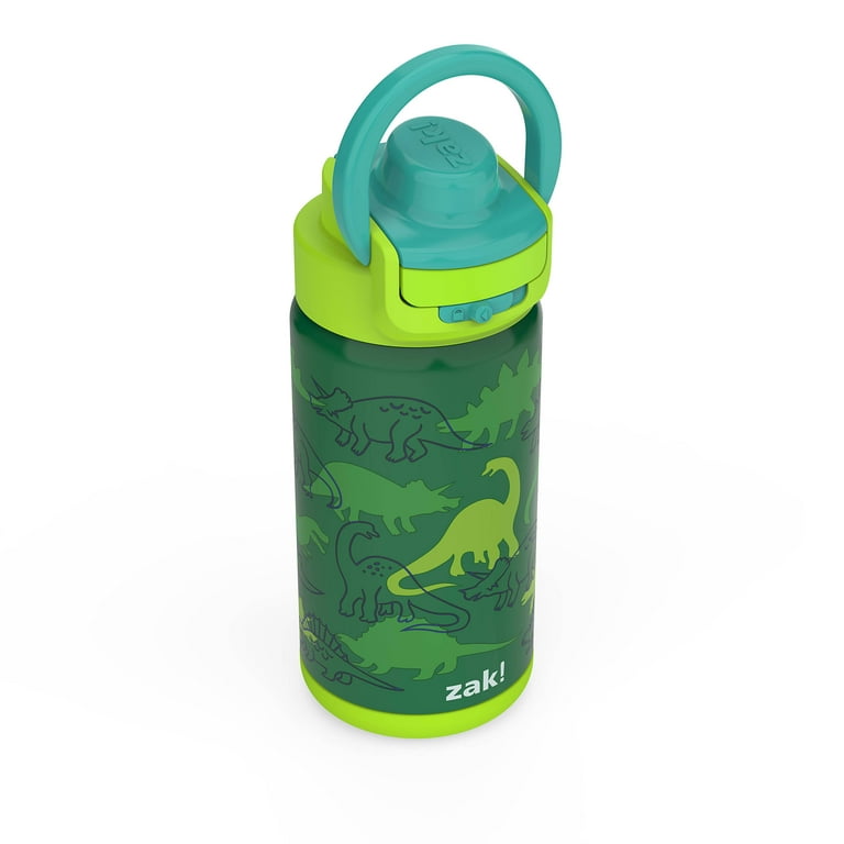 Dino Camo Kids Stainless Steel and Plastic Leak Proof Tumbler Set - 12 Ounces